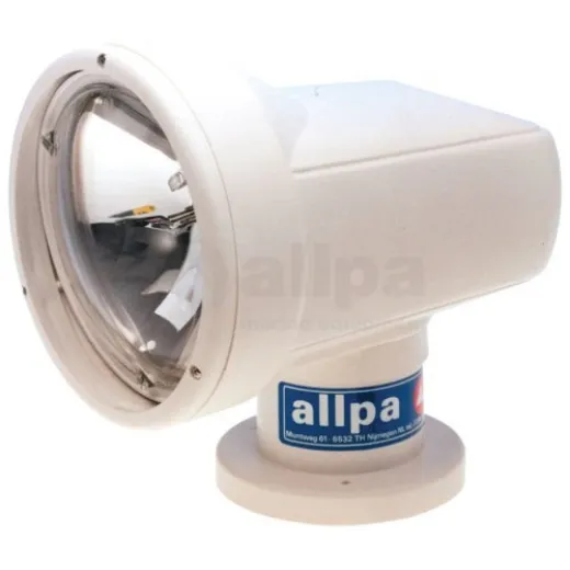Allpa Halogen Suchscheinwerfer, Handbedienung, 24v/2,5a, Mit Doppel-Element: 40 & 60w