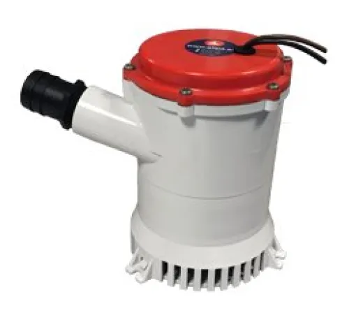 Allpa Heavy Duty Bilgepumpe 135l/Min, 24v, 4.5a, Ø32+38mm-Schlauchanschluß