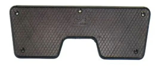 Allpa Heckspiegelschutzplatte (Innenseite), Schwarz