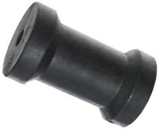 Allpa Kielrolle, L=127mm, Bohrung Ø16mm (Gegossenem Gummi)