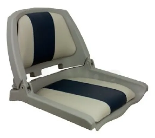 Allpa Klappstuhl Modell Traveler, Grau/Blau
