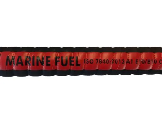 Allpa Kraftstoffschlauch Mit Stahlspirale, 32x44mm, Max. 10bar, Temp. -30°C Bis +100°C (Preis Pro Meter)