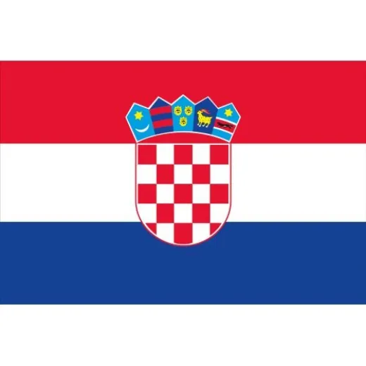 Allpa Kroatische Flagge 20x30cm