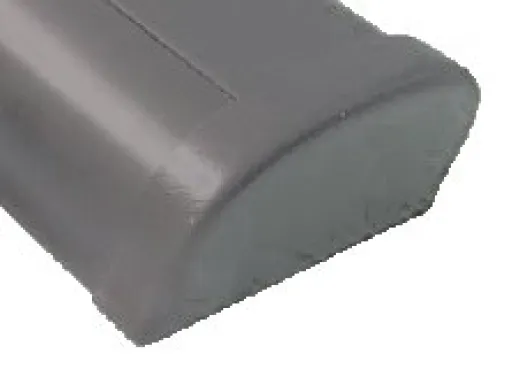 Allpa Kunststoff Endkappe Bumper, Grau