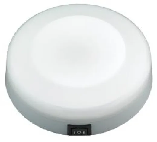 Allpa Kunststoff Led-Deckenleuchte, Aufbau, 12v/1w, Led 5ø, H40mm, Warm White