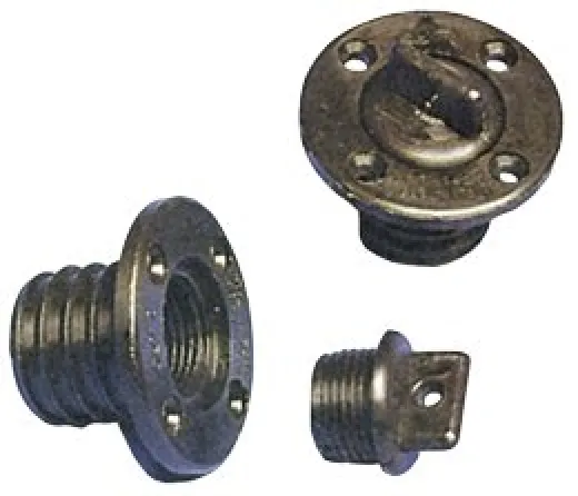 Allpa Kunststoff Lenzstopfen, Ø25mm, Schwarz
