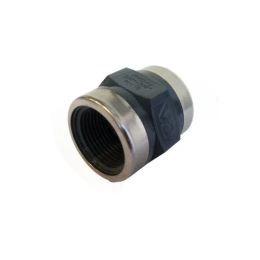 Allpa Kunststoff Muffe, Verstärkt Mit Niro Ring, 1X1, 16bar