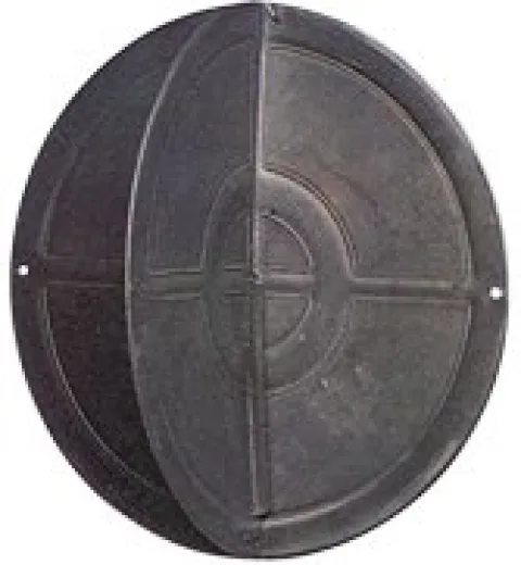 Allpa Kunststoff Signalball, Zusammenlegbar, Ø350mm, Schwarz