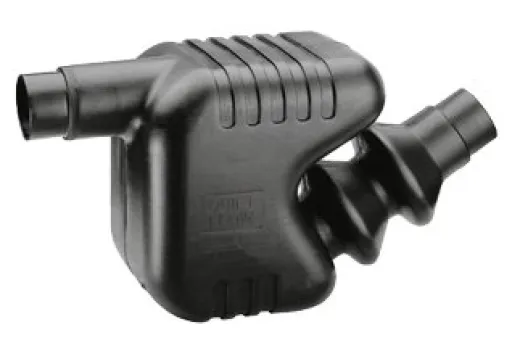 Allpa Kunststoff Wassersammler/Schalldämpfer, Schlauchanschluß Ø75/90mm, Inhalt 33l, Kapazität 150ps