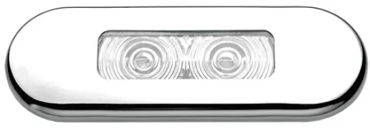 Allpa Led Orientierungsleuchte, Kunststoff, Einbau, 12v/0,21w, Led 2x 0,2w, 86x31mm