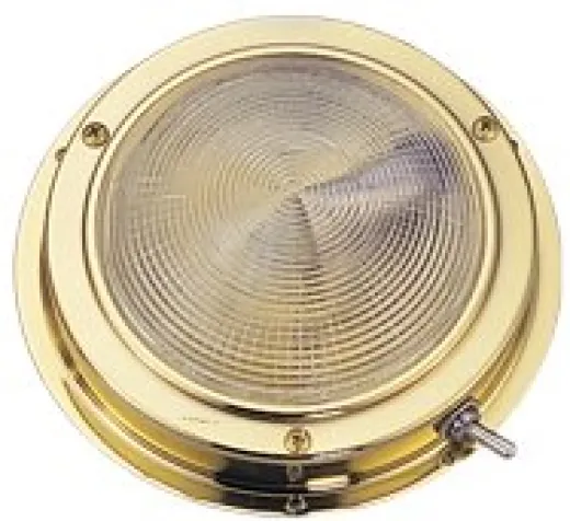 Allpa Messing Led-Deckenleuchte, Aufbau, 12v/1,7w, Led 20x5ø, H32mm, Cool White