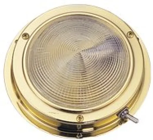 Allpa Messing Led-Deckenleuchte, Aufbau, 12v/1,7w, Led 20x5ø, H39mm, Cool White