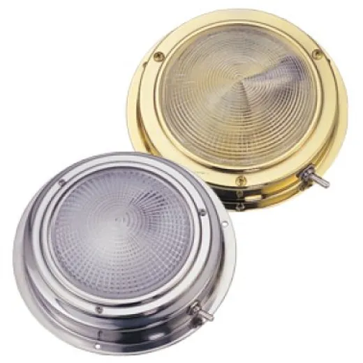 Allpa Messing Led-Deckenleuchte, Aufbau, 12v/1,7w, Led 20x5ø, H39mm, Cool White