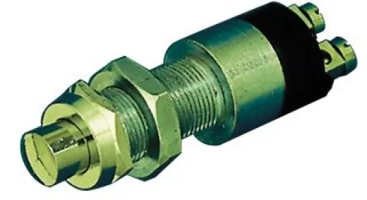 Allpa Messing-Verchromter Druck (Kontakt) Schalter, 30a, Bohrloch Ø14mm