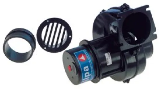 Allpa Motorraum Ventilator, 12v, 3,9a, 280m³/Std., Flanschmontage, Rina-Zertifiziert