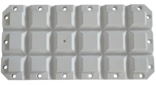 Allpa Multifender, 600x300x80mm, 3kg, Weiß