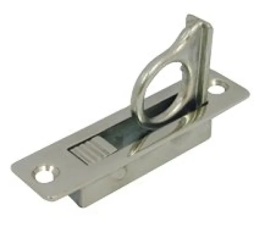 Allpa Niro Einlaßgriff-/Bodenheber, Hochklappend, A=83mm, B=21mm, C=12mm (16mm Für Ring), D=19mm