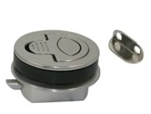 Allpa Niro Einlaßgriff Mit Drehverschluß, Wasserdicht, A=4-13mm, B=25mm, C=61mm, D=50mm