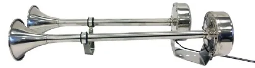 Allpa Niro Elektromagnetischer Signalhornsatz, Zweiklang, L=463,5mm, 12v (105db(A)-350/400hz)