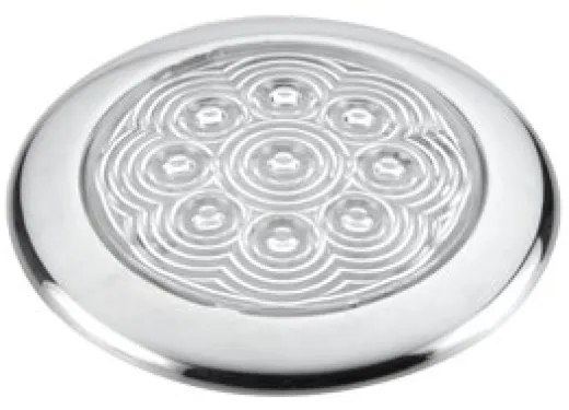 Allpa Niro Led-Deckenleuchte, Aufbau, 12v/0,5w, Led, H10,6mm, Ip65, Warm White