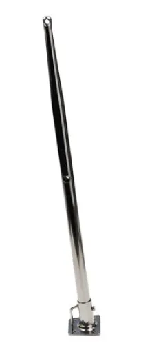 Allpa Niro Relingsstütze Ø25mm, H=750mm, 3-Loch (250/500/750mm)