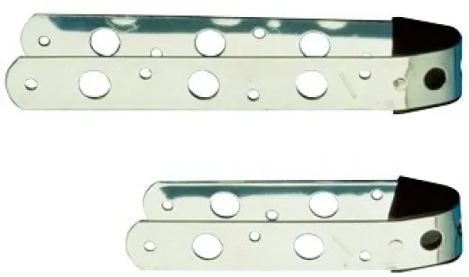 Allpa Niro Ruderbeschlag Für Zapfen Ø10mm, L=132mm