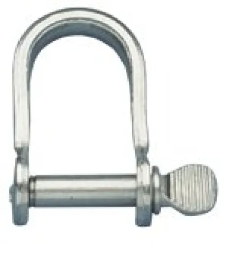 Allpa Niro Schäkel, Ø5mm, B=14mm, H=40mm (Bruchlast 1050kg)