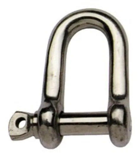 Allpa Niro Schäkel, A=Ø5mm, B=20mm, C=10mm, D=20mm (Bruchlast 1200kg)