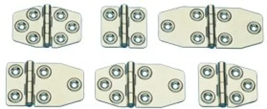 allpa NIRO Scharnier 68x45mm Ø5mm