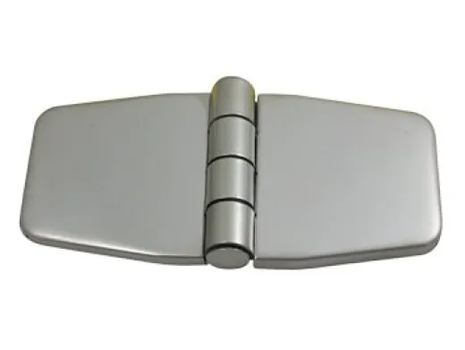 Allpa Niro Scharnier Mit Abdeckung Für Schranktüre,, 76,2x37x2mm