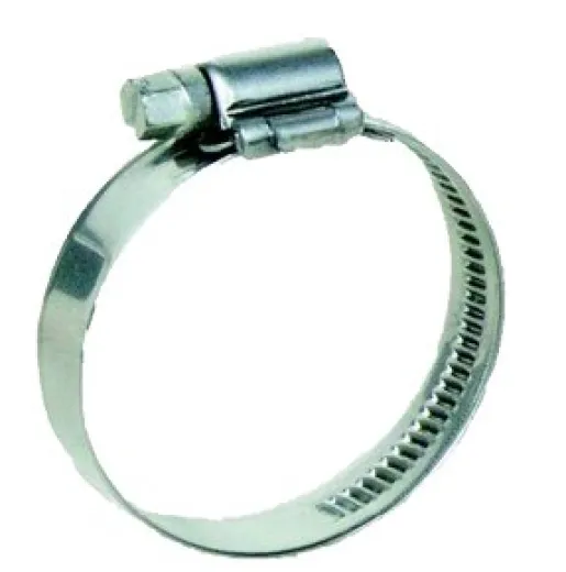 Allpa Niro Schraubschlauchklemme, 117-140mm, Breite 12,7mm (Preis per 4 Stück verpackt)