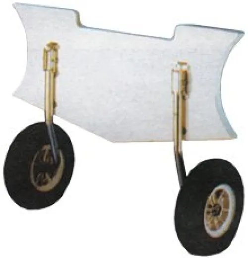 Allpa Niro Transporträdersatz Für Schlauchboot, Max. 150kg (Nicht Klappbar)