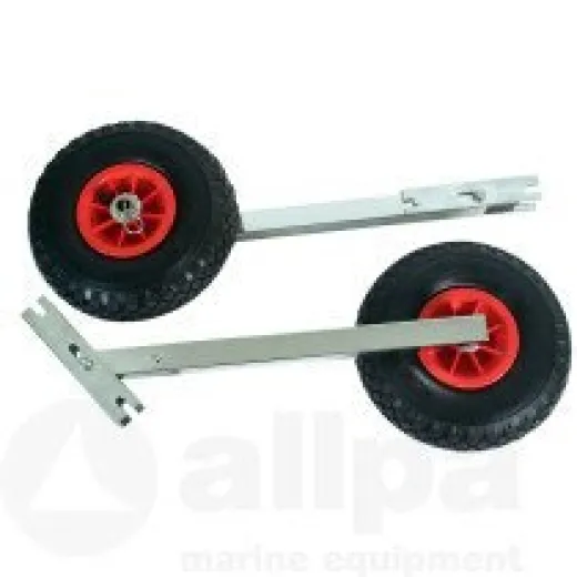 Allpa Niro Transporträdersatz Für Schlauchboot Typ Ibis 2, Max. 150kg (Klappbar)