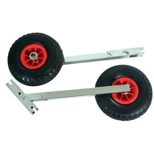 Allpa Niro Transporträdersatz Für Schlauchboot Typ Ibis 2, Max. 150kg (Klappbar)
