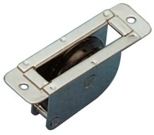 Allpa Niro Umlenkrolle, Flach, 8mm, Scheibe Ø38mm, Bruchlast 700kg