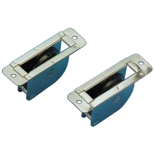 Allpa Niro Umlenkrolle, Flach, 8mm, Scheibe Ø38mm, Bruchlast 700kg