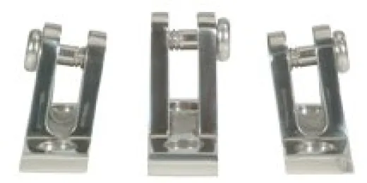 Allpa Niro Verdeckbeschlag, Schräges Modell, Fuß 22x51mm