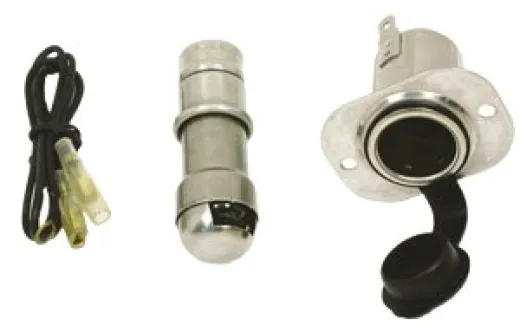 Allpa Niro Zigarettenanzünder Mit Beleuchtung, Stecker, Anzünder Und Kabeln, Ingnition 15a, Solenoid 30a