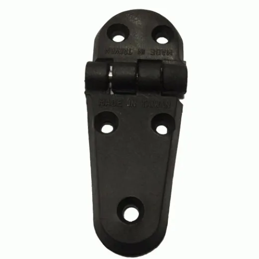 Allpa Nylonscharnier, 105x40mm, Schwarz
