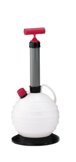 Allpa Öl- & Flüssigkeitabsaugpumpe 6l Mit Schlauch & Behälter (Kugel)