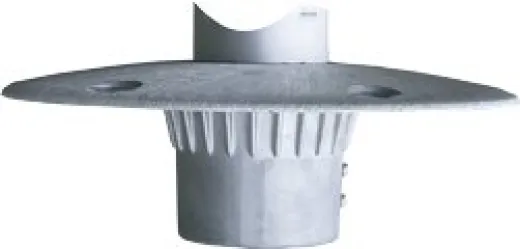 Allpa Plug-In Aluminium Fußplatte, Ø230mm