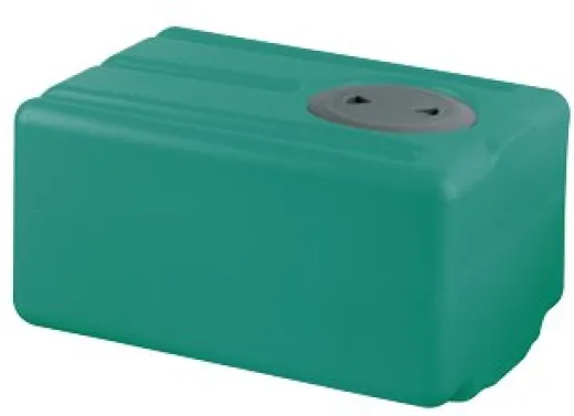 Allpa Polyethylen Trinkwassertank, 77l, 750x390x290mm (H: +30mm Einfüllsatz)