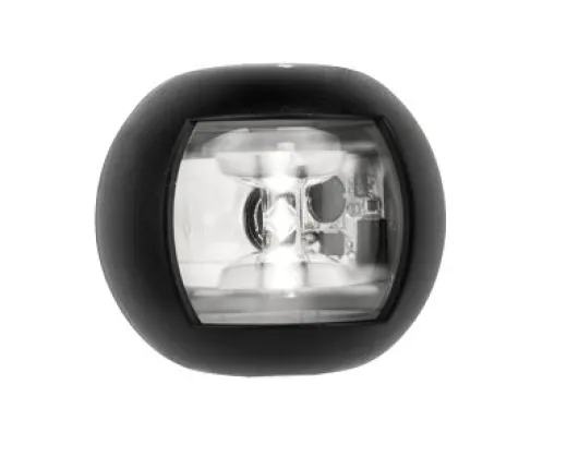 Allpa Positionslaterne Weiß Hecklicht 135°, Led 12-24v, Schwarzes Kunststoffgehäuse