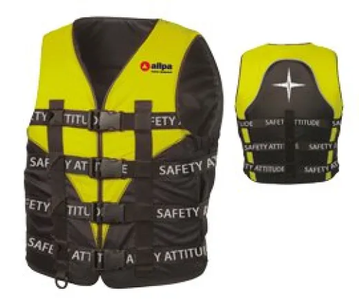 Allpa Rettungsweste Modell Racing Größe L, 70-80kg, 70n