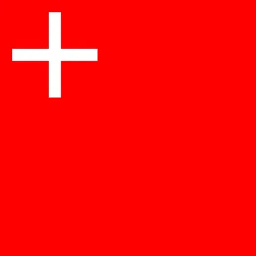 Allpa Schwyz Flagge 20x30cm