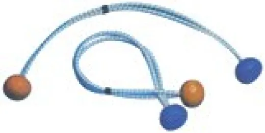 Allpa Segelzeising Mit Kunststoffkugeln, L=300mm, Ø4mm