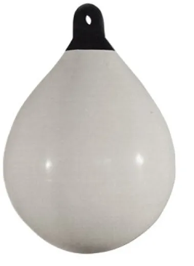 Allpa Solid Head Boje, Ø550, L=730mm, Weiß Mit Schwarzem Kopf (Größe 3)