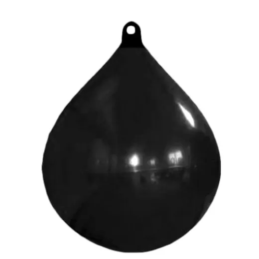 Allpa Solid Head Boje, Ø650, L=880mm, Schwarz Mit Schwarzem Kopf (Größe 4)