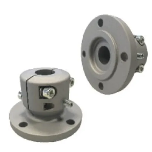 Allpa Stählerner Klemmflansch Mit Zentrierrand, Ø25mm-Welle, Zentrierrand Ø50mm, Lochkreis Ø78mm, 4x Ø10,5mm (Yanmar)