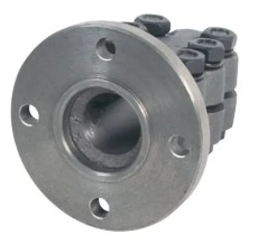 Allpa Stählerner Klemmflansch Mit Zentrierrand, Ø30mm-Welle, Zentrierrand Ø50mm, Lochkreis Ø78mm (Yanmar)